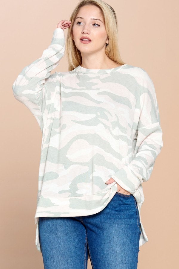 Express camo hot sale sweatshirt womens